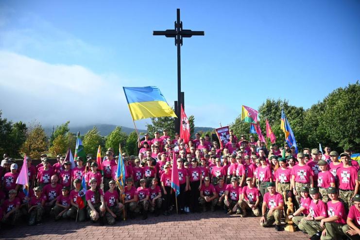Кілійські школярі приймають участь у третьому етапі Всеукраїнської військово-патріотичної гри «Сокіл» («Джура»), що проходить на Закарпатті